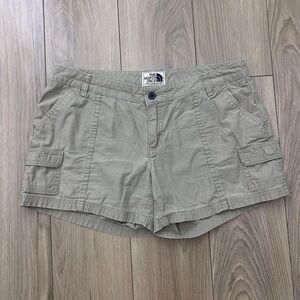 The North Face Women's Khaki Cargo Shorts